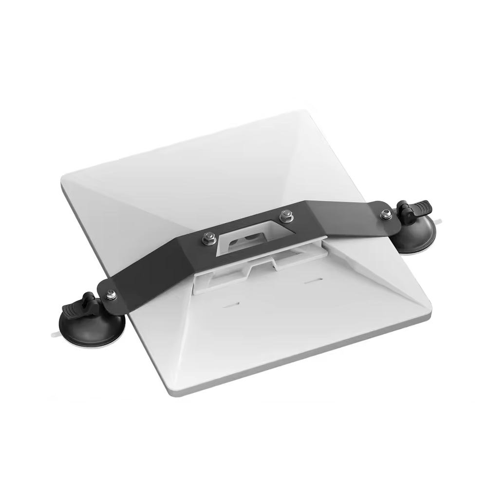 Suporte Veicular Compativel Com Star Link Mini Em Aço Com Duas Ventosas