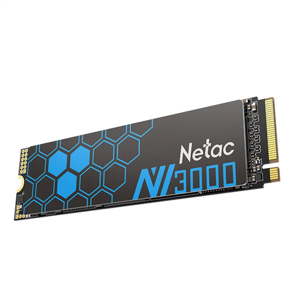 Netac SSD NVMe Interno 250GB M.2 2280 NV3000 Leitura 3100mb/s