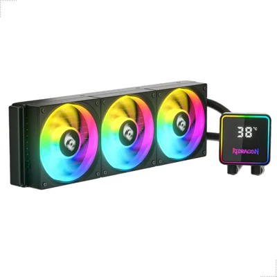 Water Cooler Redragon Effect Ccw-3017 360mm ARGB Preto