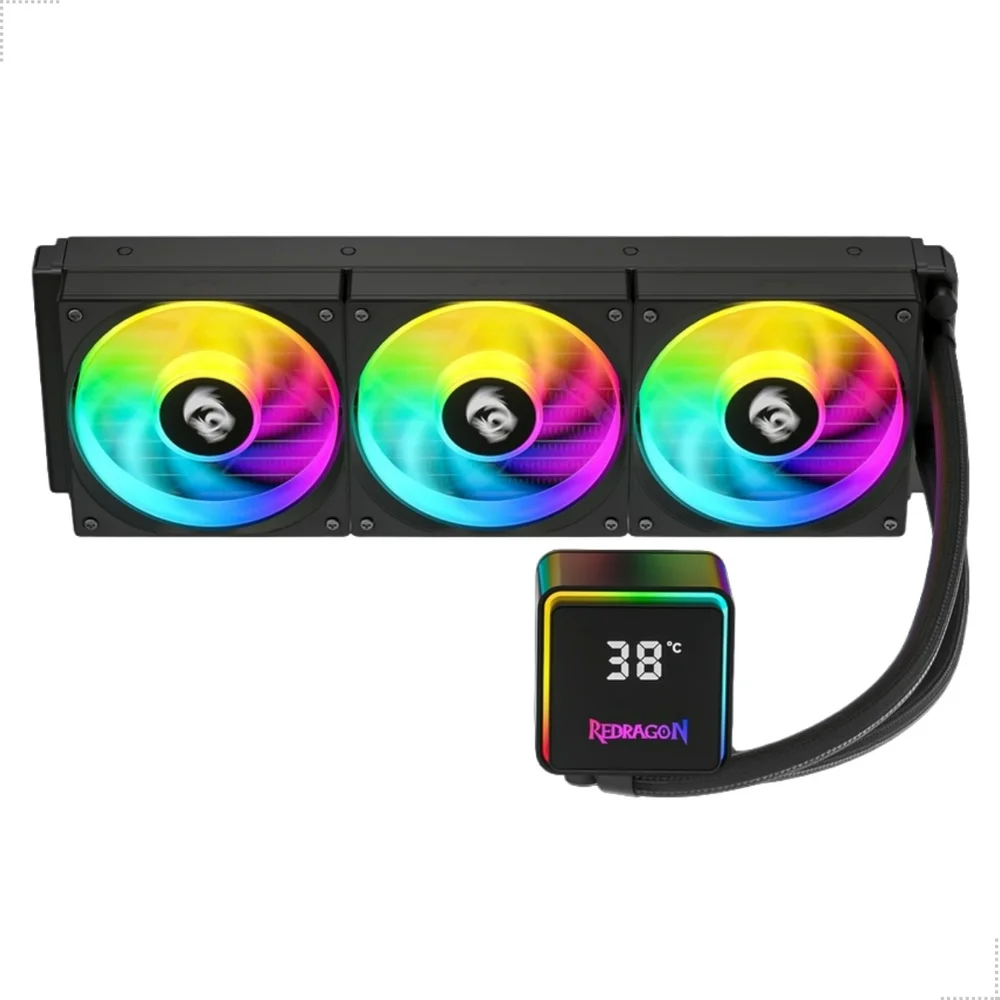 Imagem 4 de 5 do produto Water Cooler Redragon Effect Ccw-3017 360mm ARGB Preto