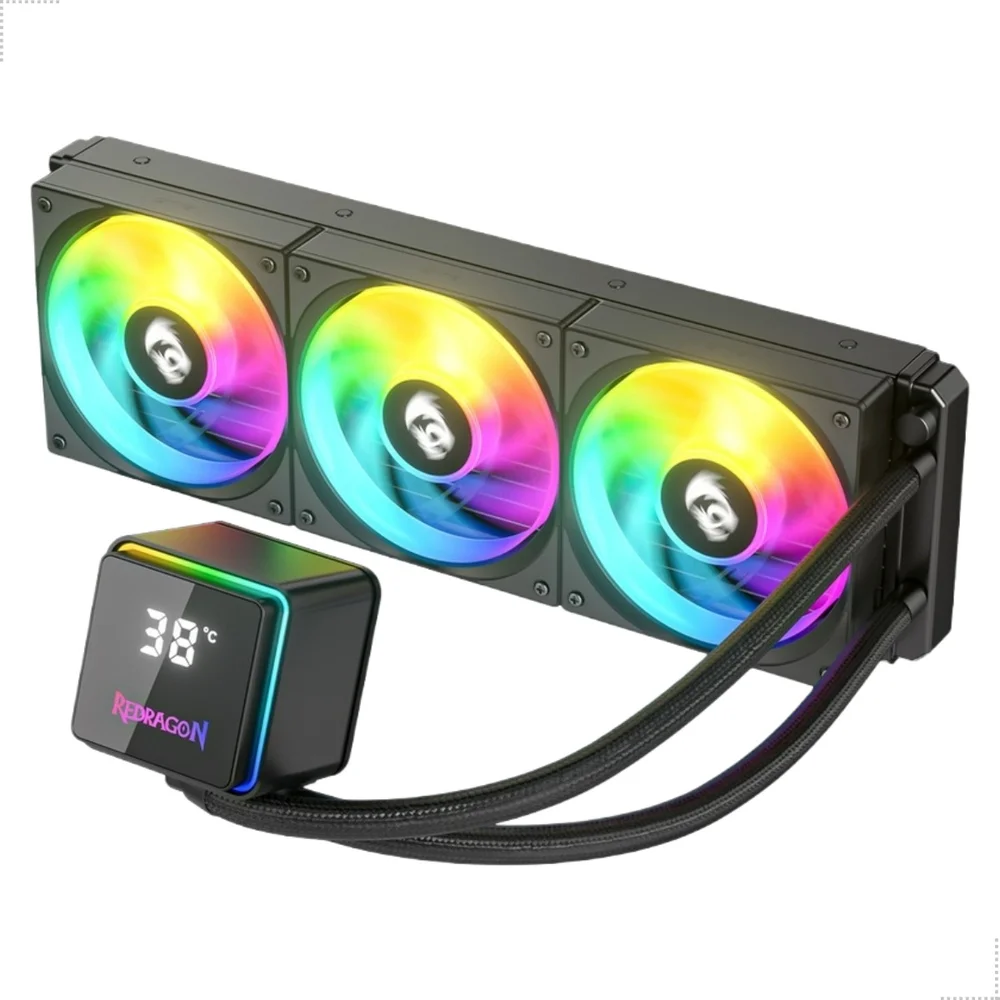 Imagem 5 de 5 do produto Water Cooler Redragon Effect Ccw-3017 360mm ARGB Preto