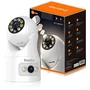 Câmera Smart Segurança Baba Eletrônica Ip Wifi Giratória Panorâmica Visão Noturna Microfone Antena Full Hd Pet Vigilância Ambientes Internos