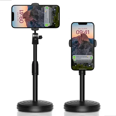 Suporte De Mesa Celular Articulável 360° Regulável P/ Lives