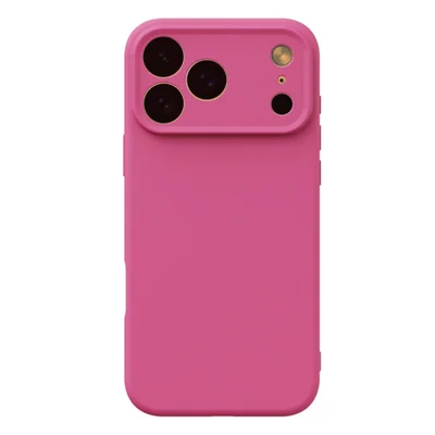 Capa Capinha Protetora de Silicone com Interior em Microfibra Compatível com Magsafe para o iPhone 17 Pro - Cor: Violeta