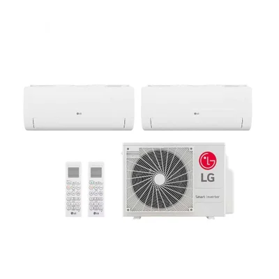 Ar Condicionado Multi Split Inverter 2 Ambientes (hiwall 2x 12.000btus) Quente/frio Wifi Integrado 220v