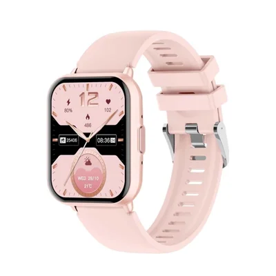 Smartwatch Peje Zw Ai Mind Chat Gpt A Prova D´água - Rosa