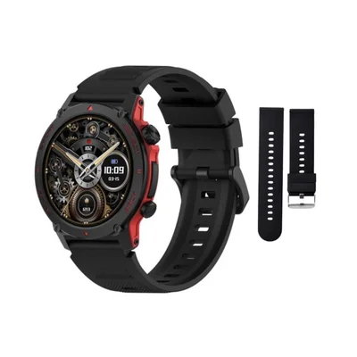 Smartwatch Peje Zw13 A Prova D´água AmoLED Pulseira Extra - Preto