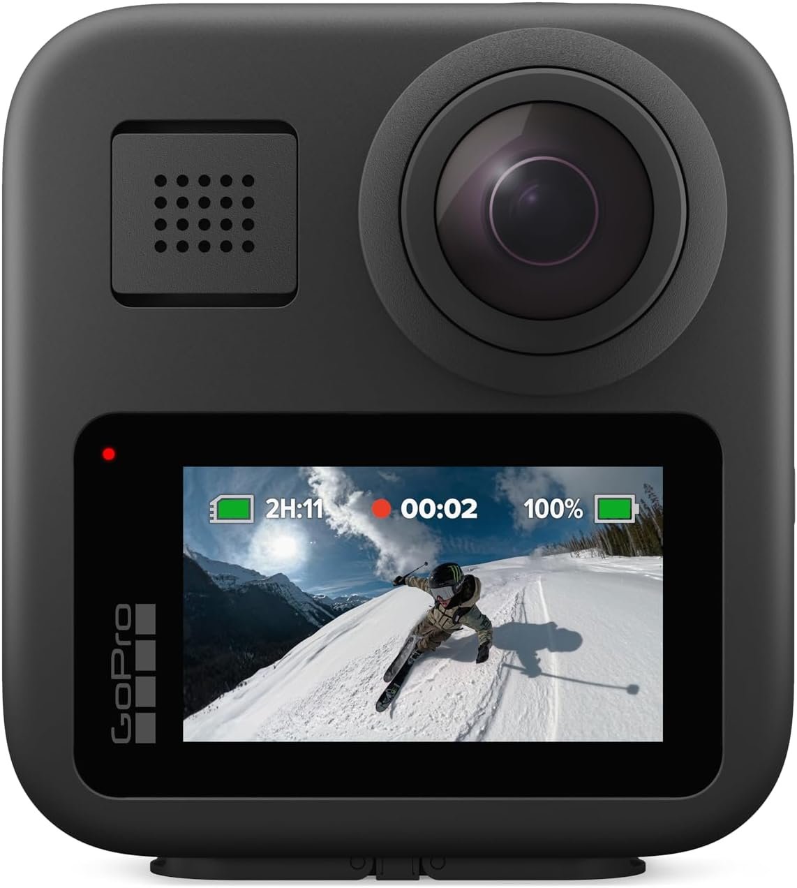 Gopro Max 360 - Câmera De Ação À Prova D'água, Vídeo 360 5.6k, Reenquadramento 4k, Foto 360, Gps, Live 1080p, Max Hypersmooth, Timewarp, Trava De Hori