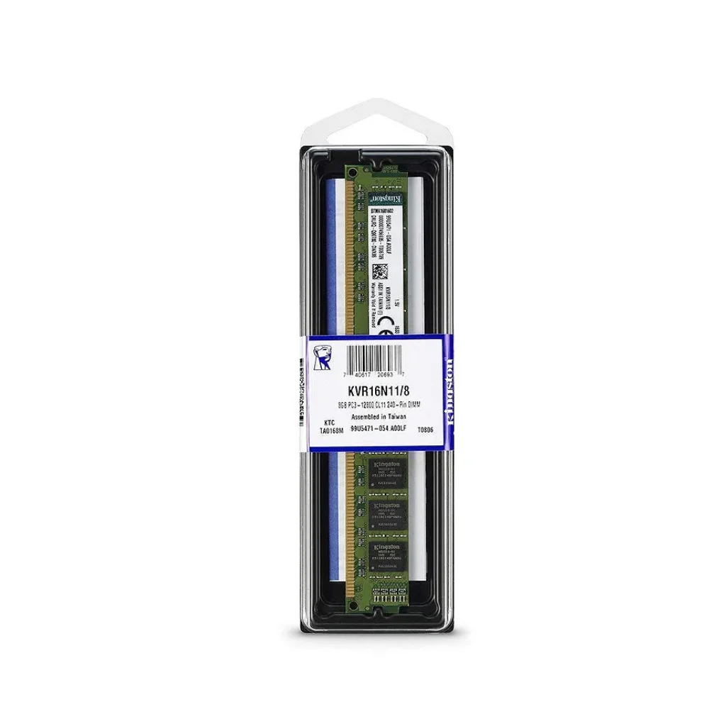 Kit Com 10 Memorias 8GB P/pc Ddr3 Kingston 1600mhz Kvr16n11/8