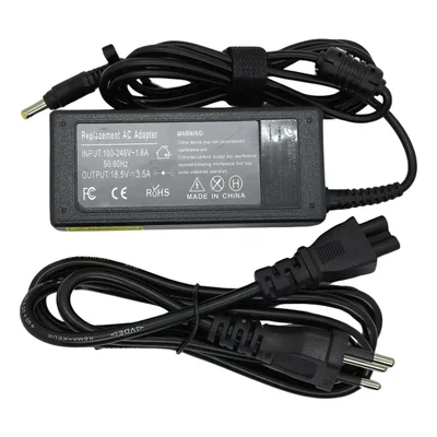 Fonte Compativel Com Hp Dv7 Dv5 Dv4 65w 18.5v 3.5a 4,8*1,7mm