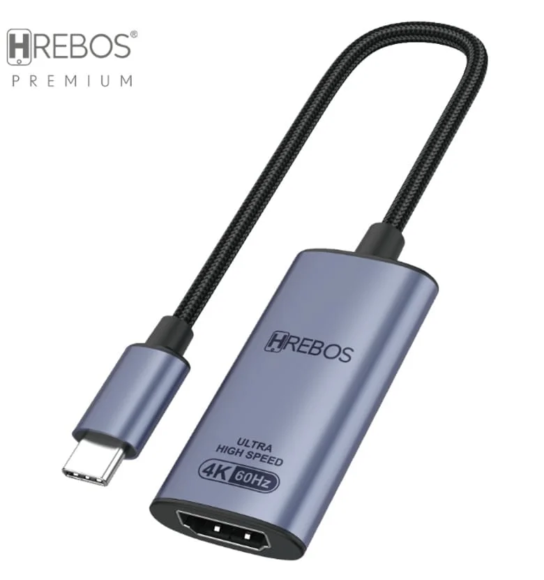 Imagem 3 de 5 do produto Cabo Adaptador Usb-c HDMI 4k 60hz Ad-211 - 13cm