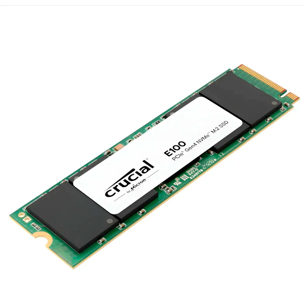 SSD Crucial E100 2TB, M.2 Nvme, PCie Gen4, Leitura Até 5000mb/s E Gravação Até 4500mb/s - Ct2000e100ssd8 SSD Crucial E100 2TB, M.2 Nvme, PCie Gen4, Leitura Até 5000mb/s E Gravação Até 4500mb/s - Ct2000e100ssd8
