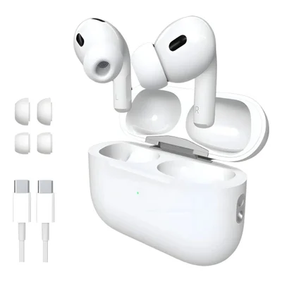 AirPods Pro(第2世代)A3047 Apple Airpods Pro 2 Geração Branco A3047 A3048 A2968 - Usado