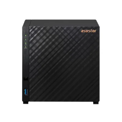 Storage Asustor Drivestor 4 Gen2 Quad-core 1,7 Ghz 1gb Ddr4 4 Baias S/ Hd - As1204t