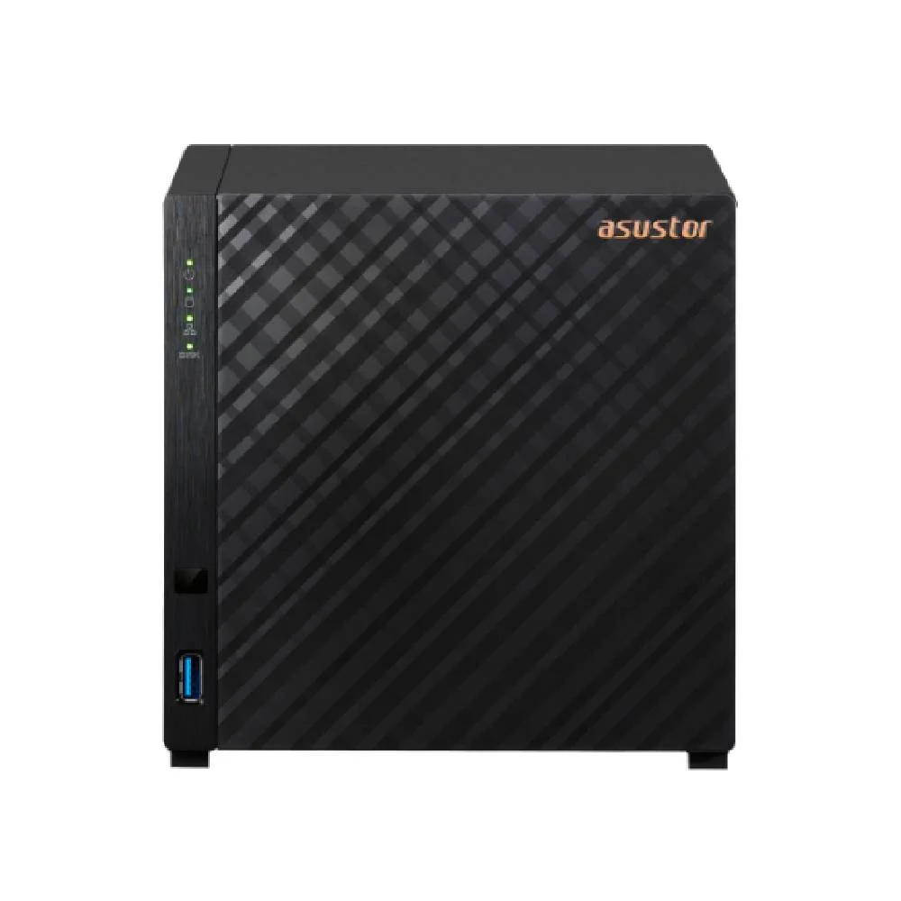 Storage Asustor Drivestor 4 Gen2 Quad-core 1,7 Ghz 1gb Ddr4 4 Baias S/ Hd - As1204t Storage Asustor Drivestor 4 Gen2 Quad-core 1,7 Ghz 1gb Ddr4 4 Baias S/ Hd - As1204t