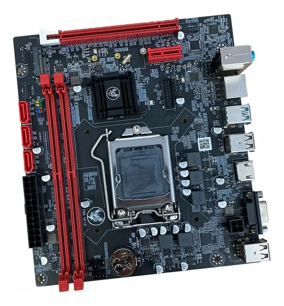 Placa-mãe Fnx H310 Ddr4 LGA 1151 Gigalan Fnxpm/h310 Placa-mãe Fnx H310 Ddr4 LGA 1151 Gigalan Fnxpm/h310