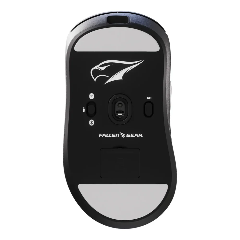 Imagem 4 de 5 do produto Mouse Gamer Fallen Sem Fio Falcão Wireless Dual Mode Bluetooth E Wifi Preto