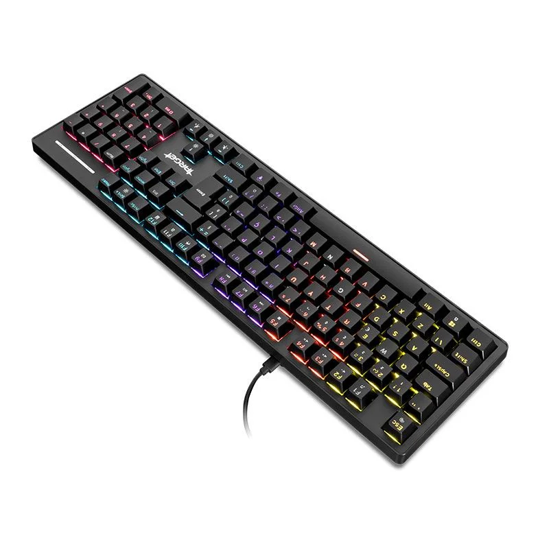 Imagem 2 de 5 do produto Teclado Mecânico Tgt Sherman V3 Rainbow Switch Azul Abnt2 Preto - Tgt-shr-rbw03
