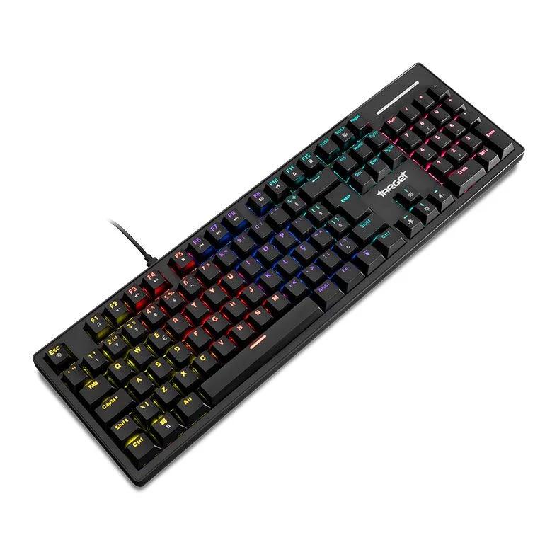 Imagem 5 de 5 do produto Teclado Mecânico Tgt Sherman V3 Rainbow Switch Azul Abnt2 Preto - Tgt-shr-rbw03