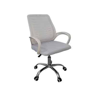 Cadeira De Escritório Esteirinha Tela Mesh Ergonômico Branco