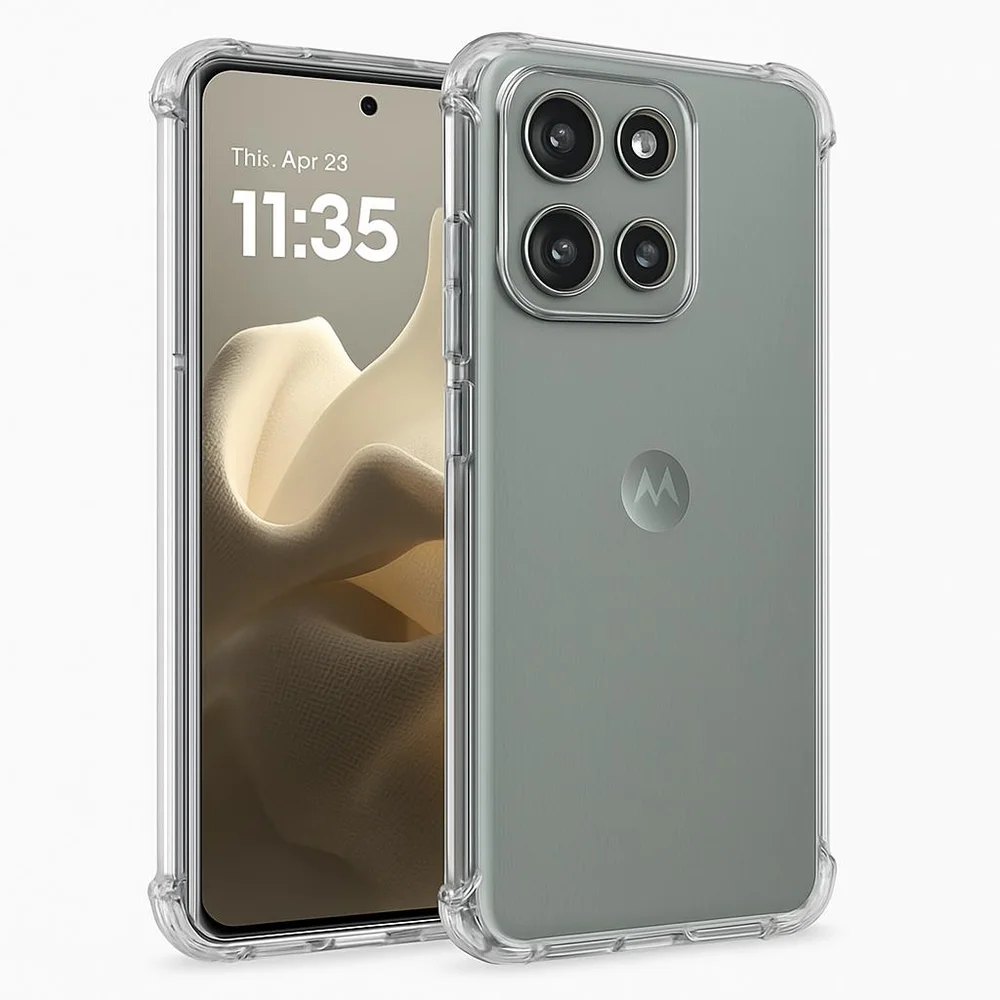 Capinha Transparente Silicone Para Moto Edge 70 Fusion 5g