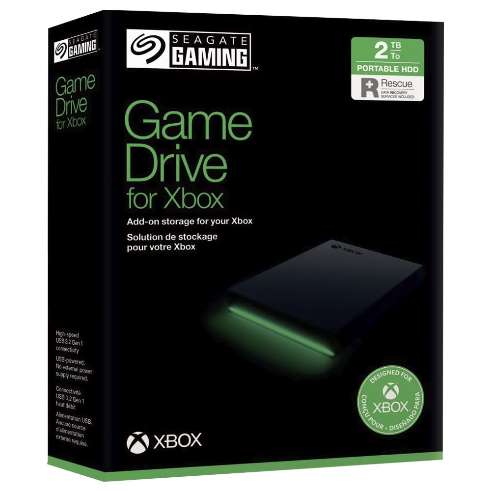 Hd Externo Seagate 2TB Game Drive 2.5" Stkx2000400 - Preto (garantia Br)