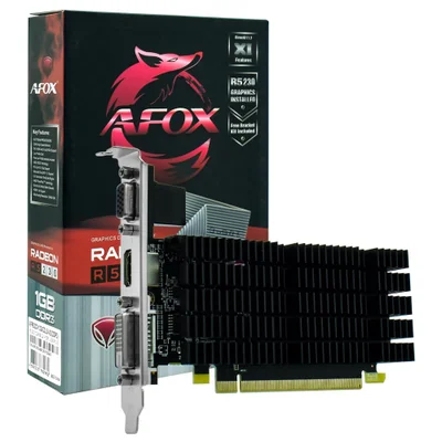 Placa De Vídeo Afox 1gb Radeon R5-230 Ddr3 - Afr5230-1024d3l9-v2
