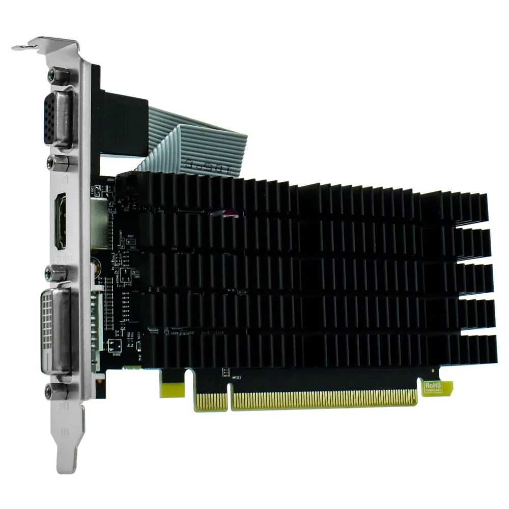 Imagem 3 de 3 do produto Placa De Vídeo Afox 1gb Radeon R5-230 Ddr3 - Afr5230-1024d3l9-v2