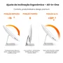 Computador All In One Intel Core i5 16GB SSD 512GB 23.8" Full HD Windows 11 Pro Grasep Maximus