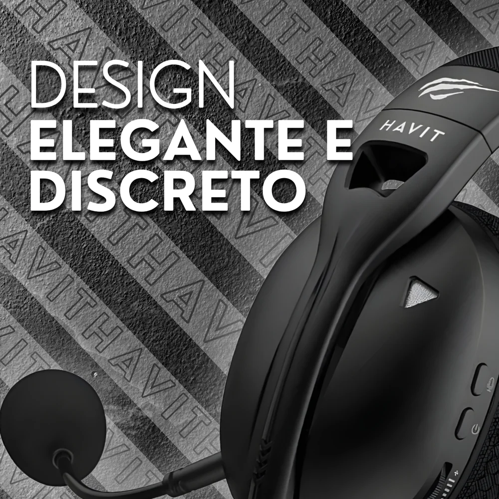 Imagem 2 de 5 do produto Headset Havit Fuxi-h5 Preto