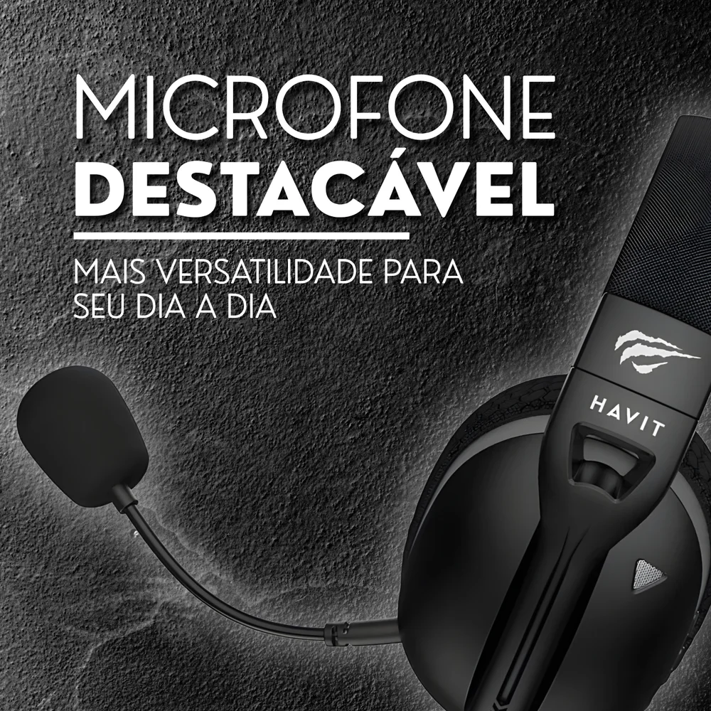 Imagem 5 de 5 do produto Headset Havit Fuxi-h5 Preto