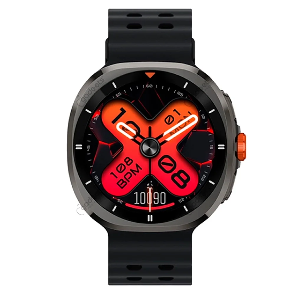Imagem 2 de 5 do produto Smartwatch Haylou Vibe Ls30, Chamadas, Ip68, AmoLED 1,43, Notificações De Mensagens, Caixa 48,5mm