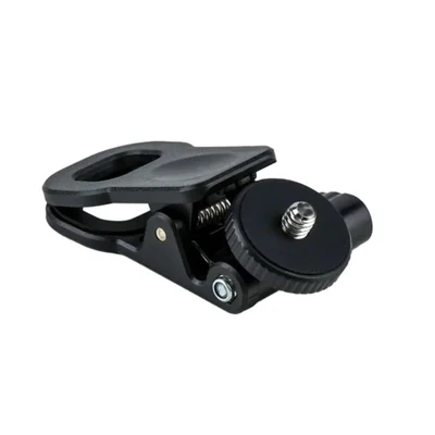 Clip Presilha Para Celular, Iluminadores E Microfones 7cm Preto