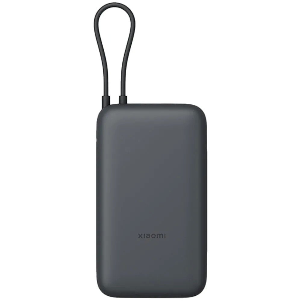 Carregador Portátil Xiaomi Power Bank, Powerbank, Bateria Pb2020mi 20000mah 22,5w - Cinza Escuro