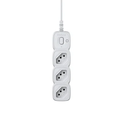 Protetor Eletrônico Intelbras Com 3 Tomadas Epe 2003 Branco