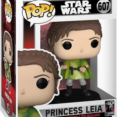 Pop Funko 607 Star Wars Leia Return Of The Jedi 40th