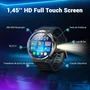 Smartwatch Militar Blackview Bateria 100 Dias, Lanterna LED, Bússola, 150+ Modos Esportivos, Ip68 12