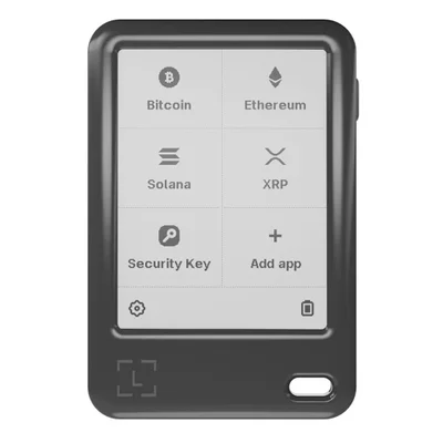 Autenticador LEDger Nano Gen5 Preta Crypto Wallet Signer Com LEDger Recovery Key Bivolt