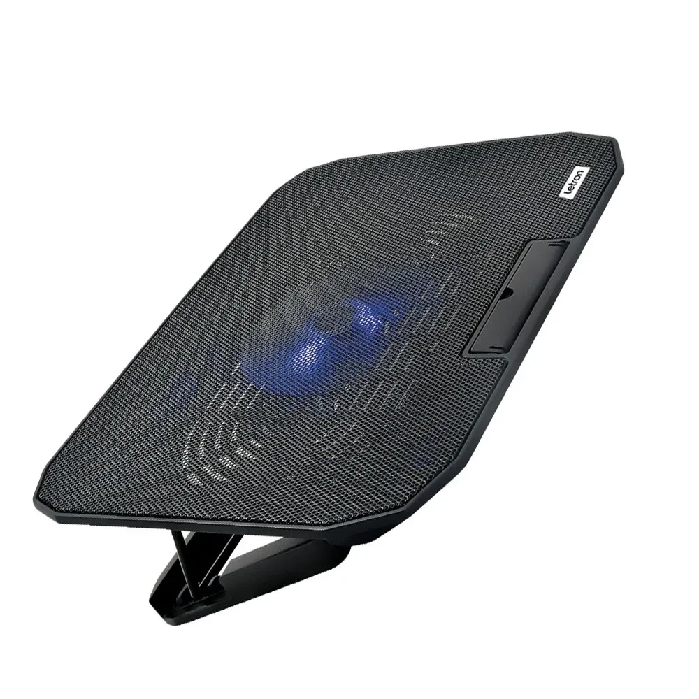 Imagem 2 de 4 do produto Suporte Cooler Para Notebook Letron N106-1fan - Slim, Ergonômico E Retrátil Com LED Azul