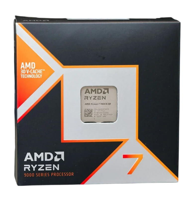 Processador Amd Ryzen 7 9850x3d 5.6ghz 104mb Cache Am5 - 100-100001973wof