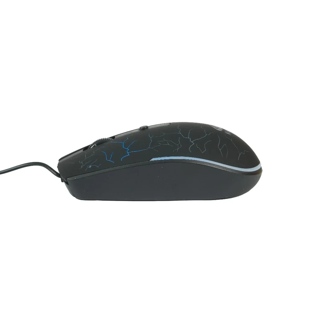 Mouse Gamer Ergonômico LED RGB Com Fio 1.35m Keedi Mou907