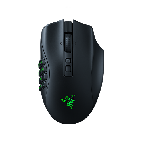 Mouse Gamer Razer Naga V2 Pro Wireless - 22 Botões Programáveis - Rz01-04400100, Sensor 30k, Bluetooth