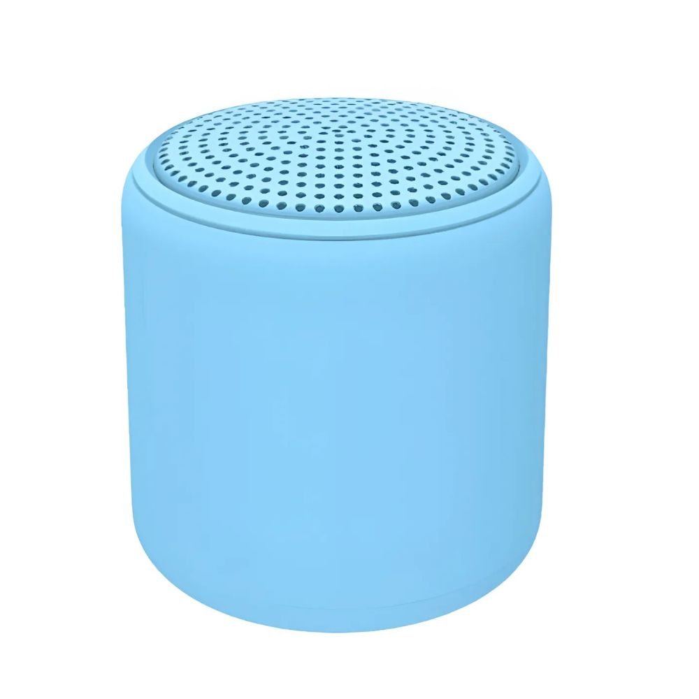 Mini Caixa De Som Portatil Bluetooth 3w Com Usb, Radio Fm E Micro Sd Azul A-6880