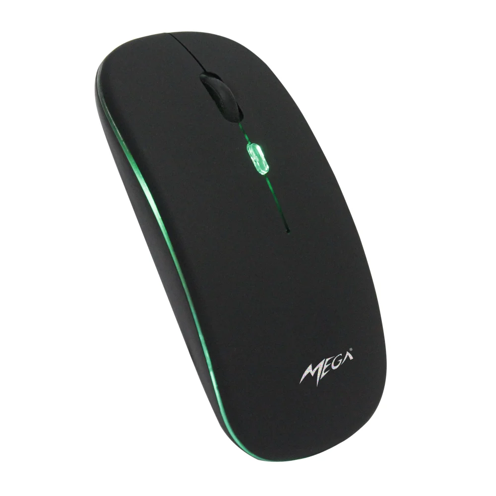 Imagem 3 de 5 do produto Kit 50 Mouses Sem Fio Recarregável Mega M185 Com LED Dpi Ajustável