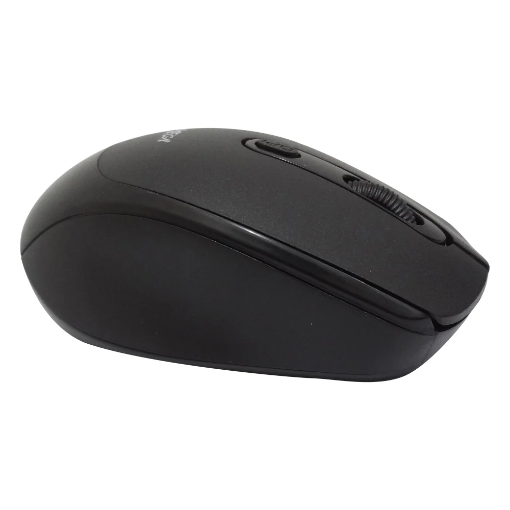 Imagem 4 de 5 do produto Kit 3 Mouses Sem Fio Recarregável Mega M180 Preto Dpi Ajustável