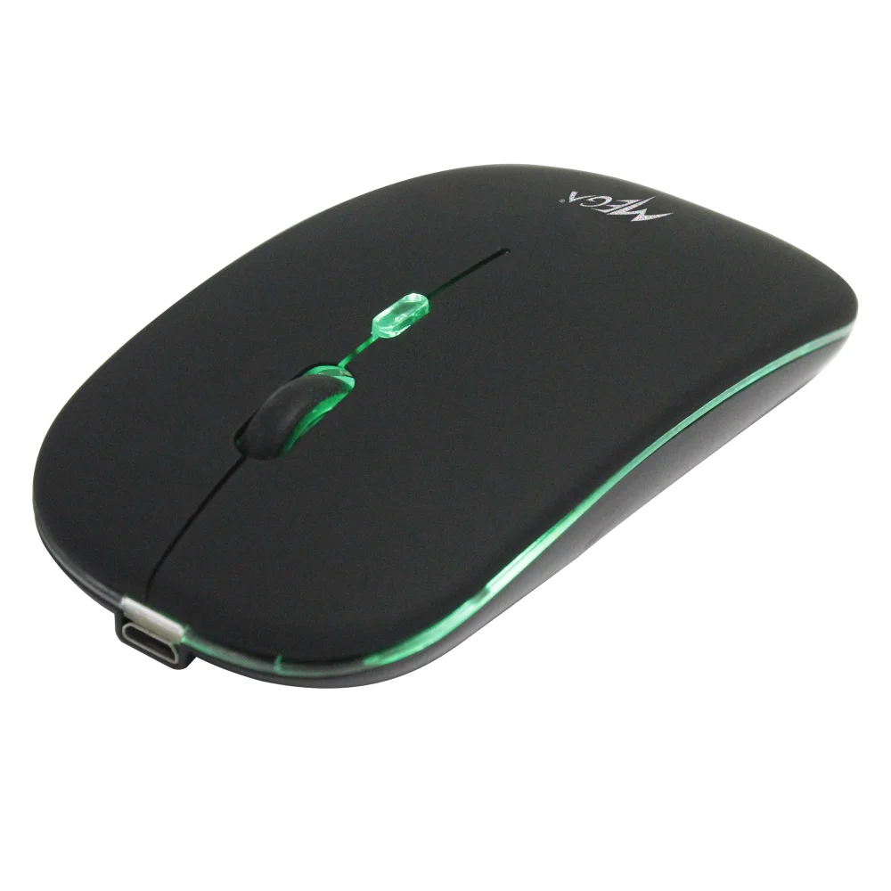 Imagem 4 de 5 do produto Kit 15 Mouses Sem Fio Recarregável Mega M185 Com LED Dpi Ajustável