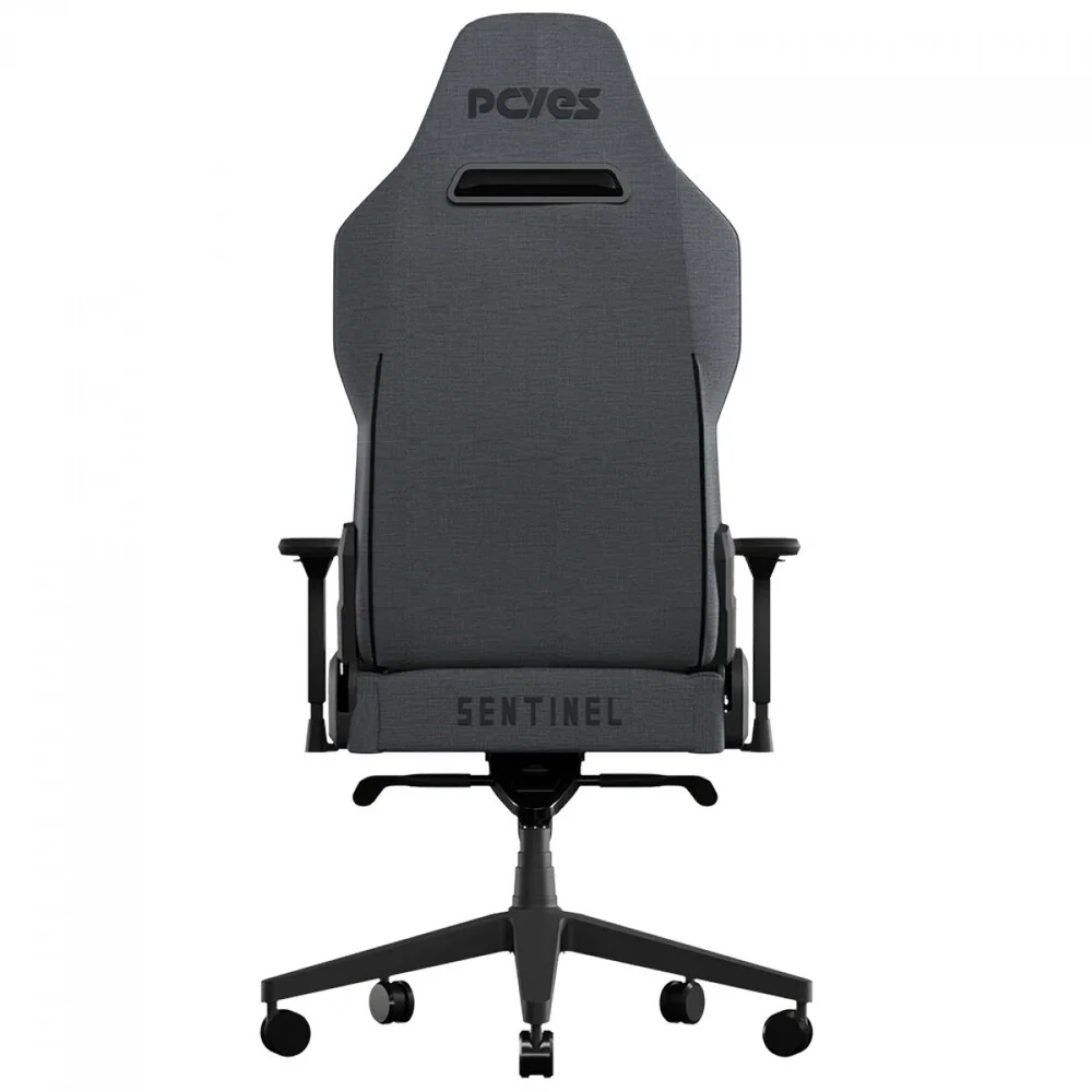 Cadeira PC Yes Sentinel Carbon Suporta Até 150kg Ajuste Altura E Inclinação Cinza PCstl-cb