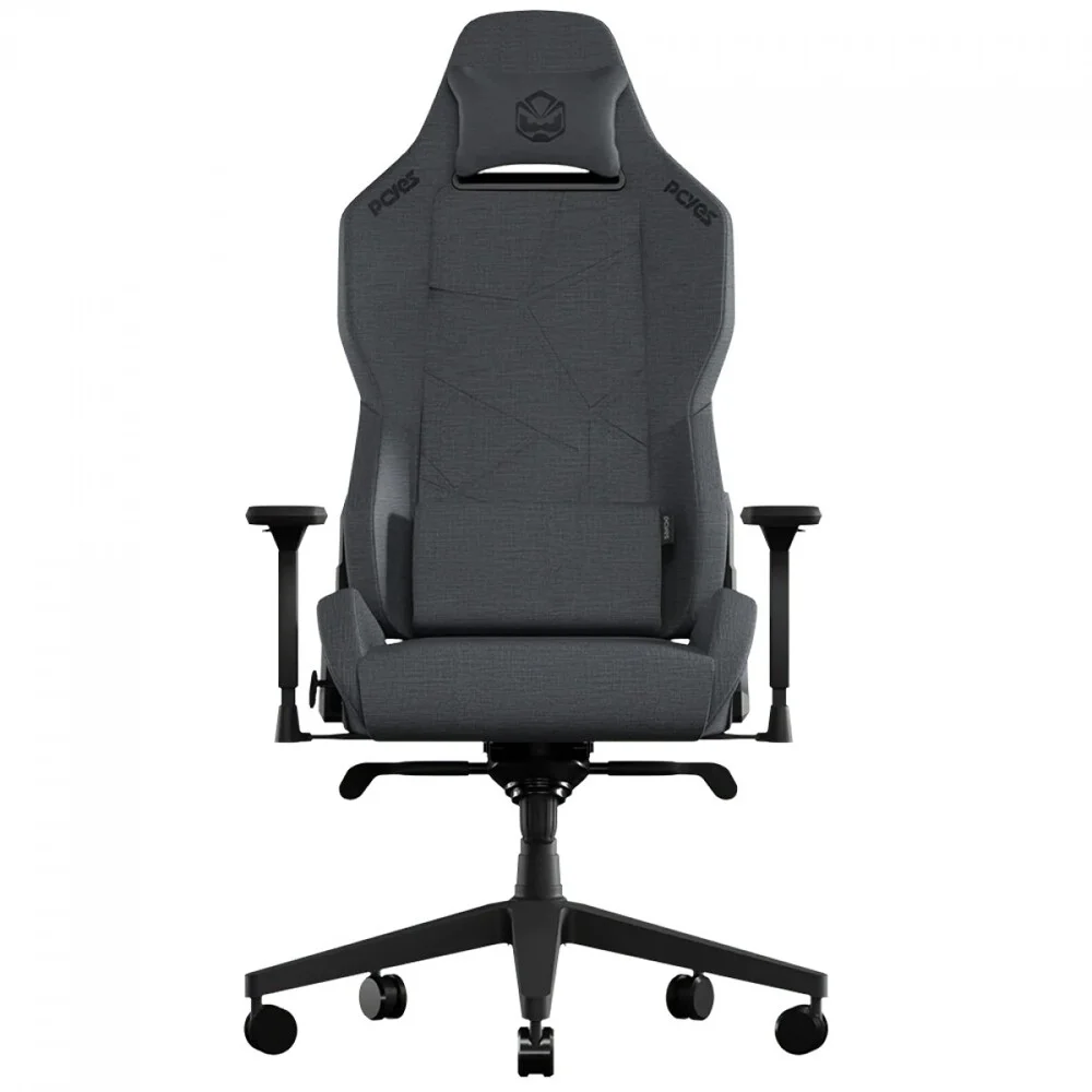 Cadeira PC Yes Sentinel Carbon Suporta Até 150kg Ajuste Altura E Inclinação Cinza PCstl-cb