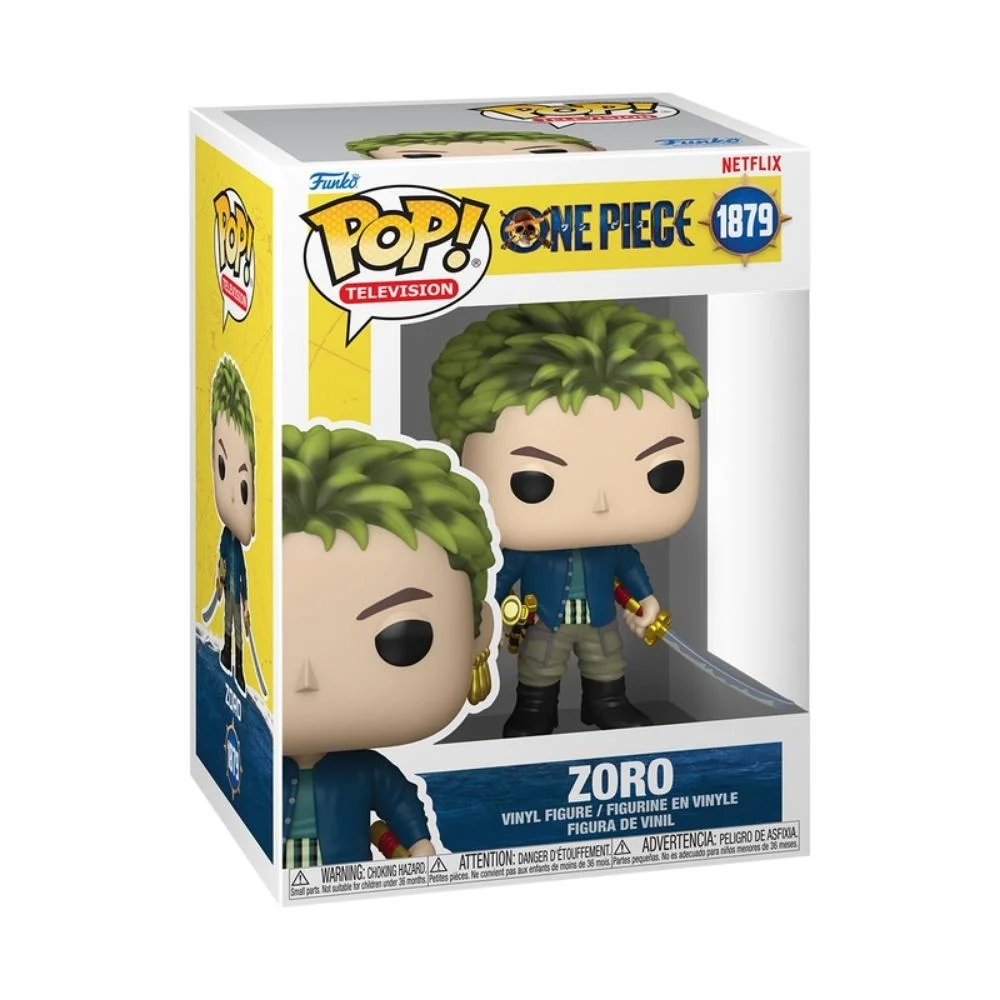 Imagem 2 de 3 do produto Boneco Funko Pop! One Piece Live Action - Zoro