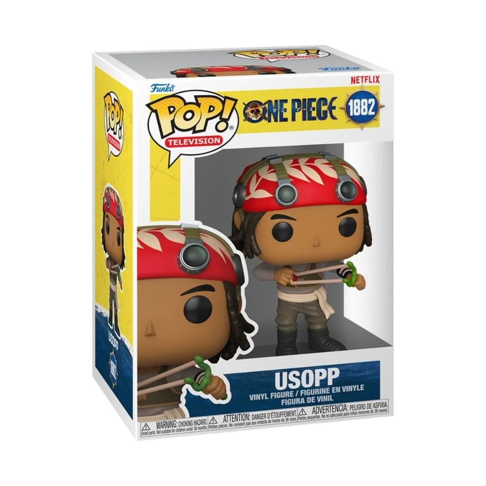 Imagem 2 de 3 do produto Boneco Funko Pop! One Piece Live Action - Usopp